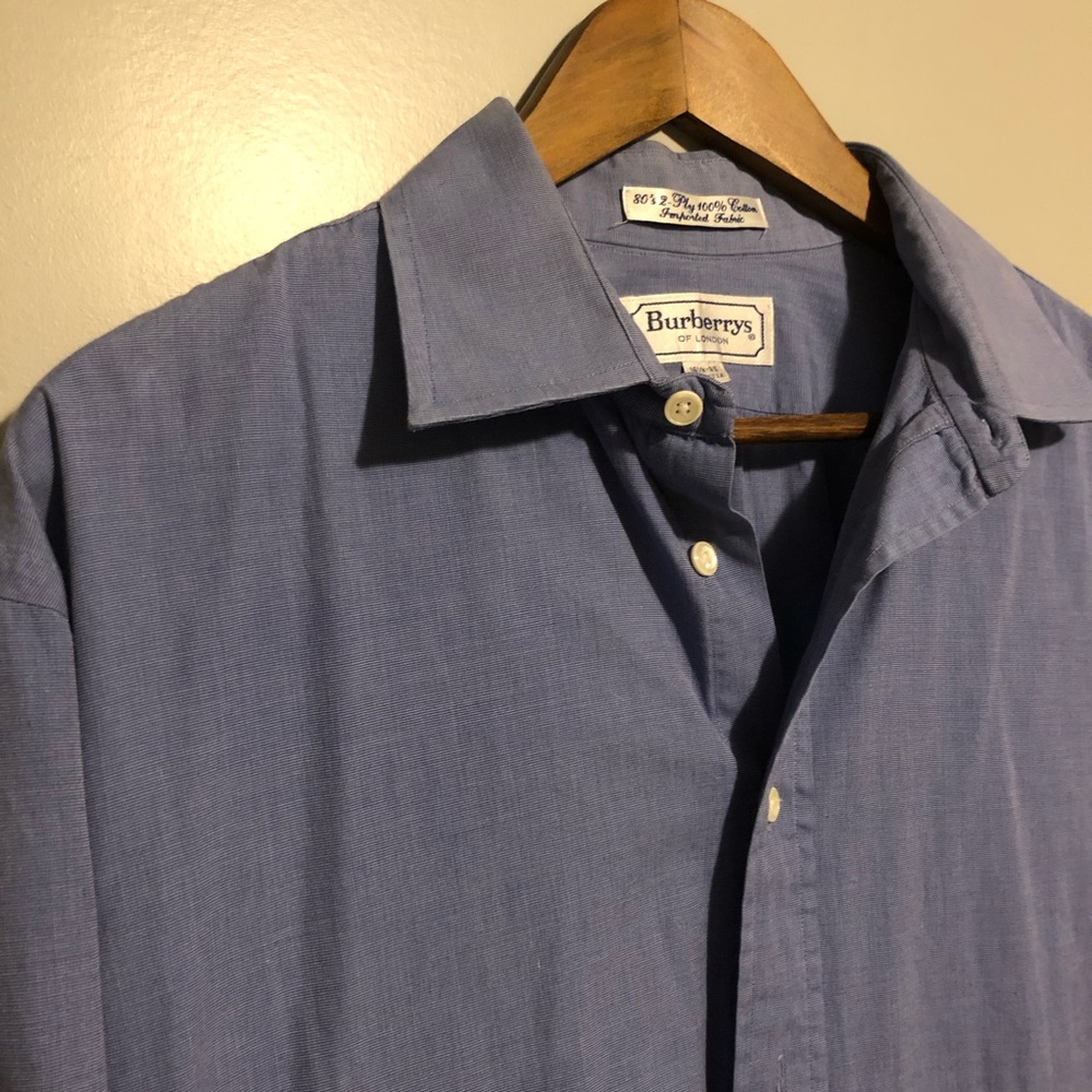 Men’s Burberry button up
